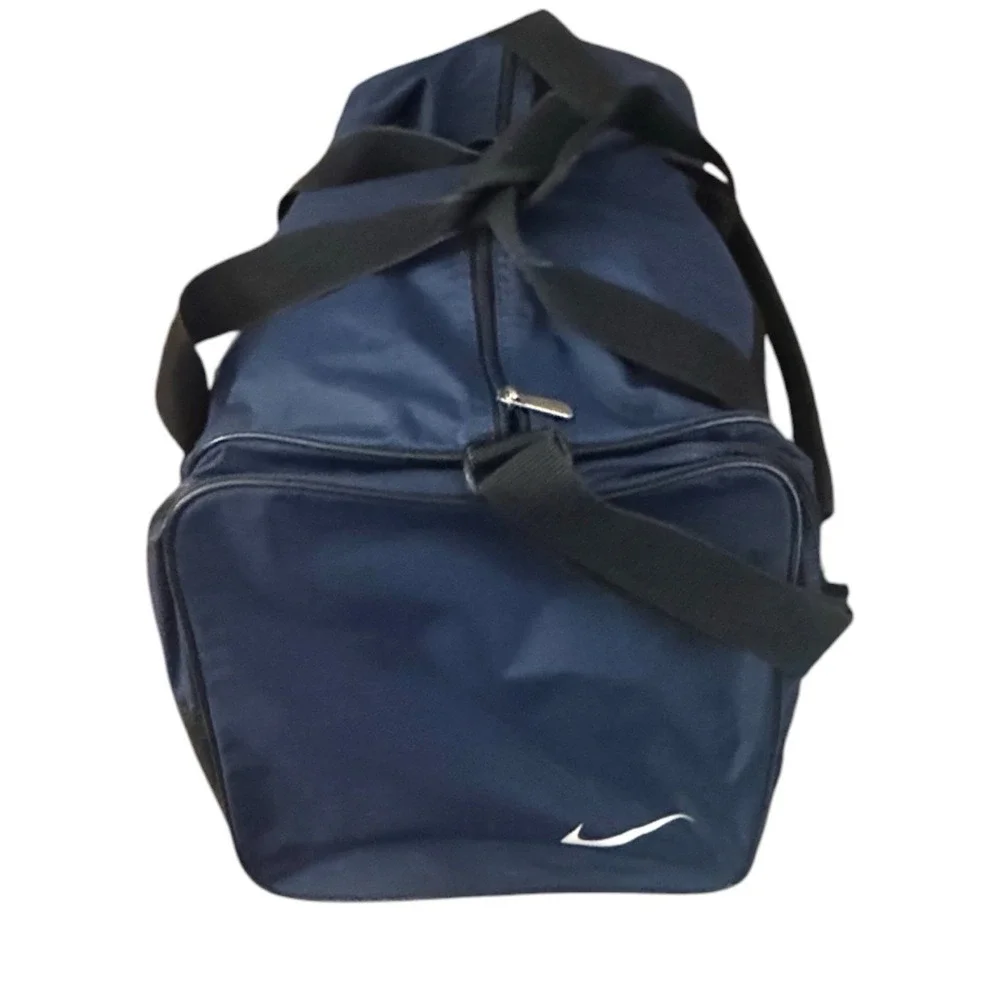 Vintage(1999)‎ Nike Mens Brasilia Training Large Duffel Bag 41L Navy White Black